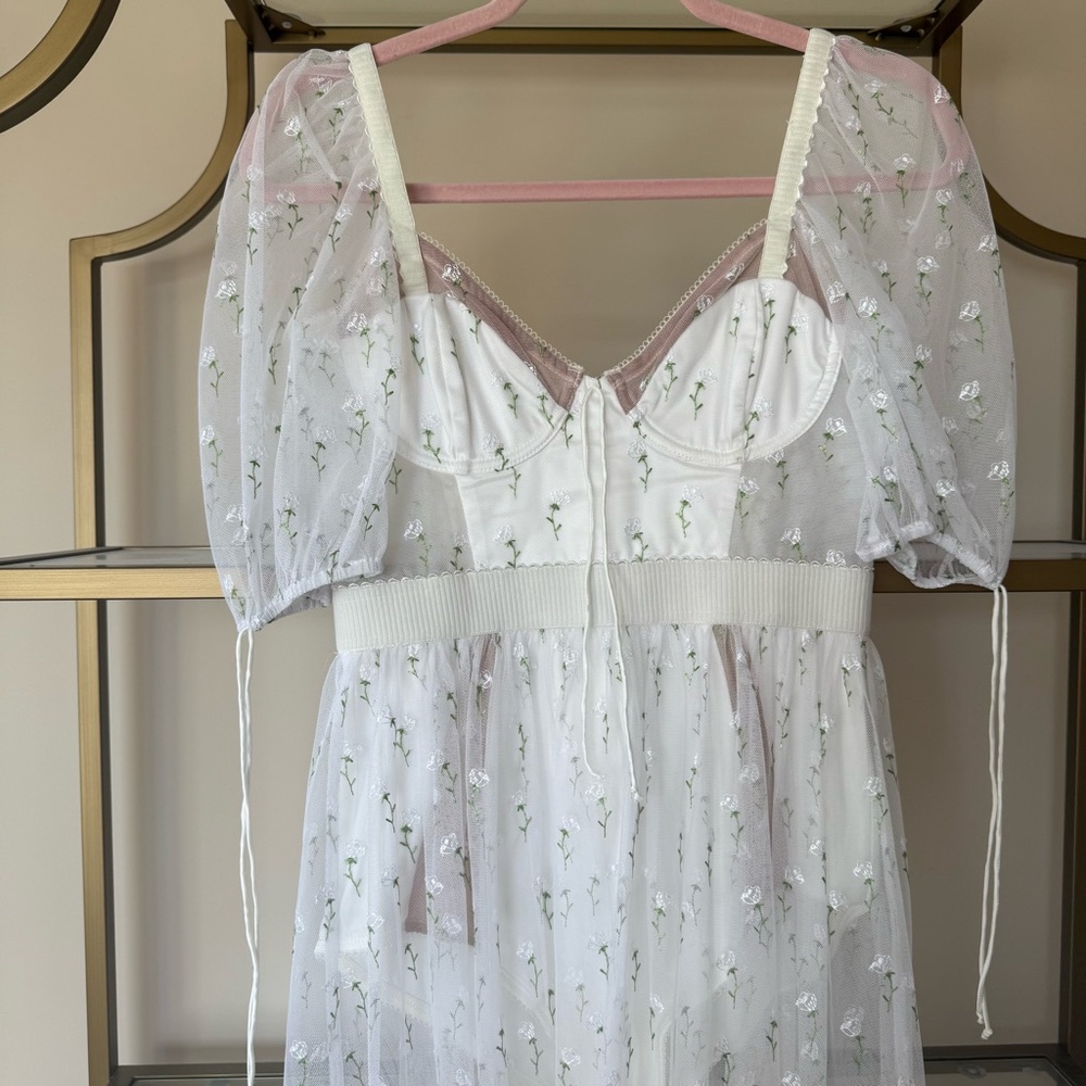For Love & Lemons Frescia Maxi Dress Size S - Picture 6 of 15